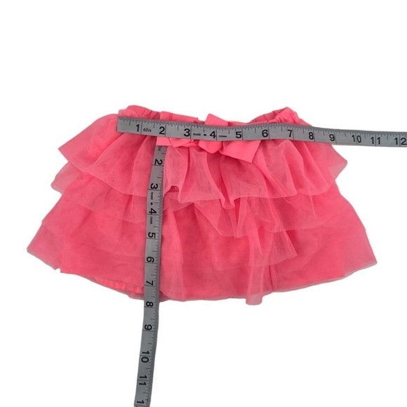 Just One You Made By Carters Pink Ruffled Mini Skirt Size 9 Months Girl’s - Picture 4 of 5